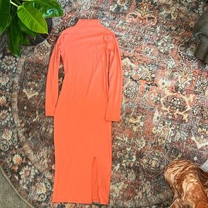 Fashion Nova Mock Neck long dress